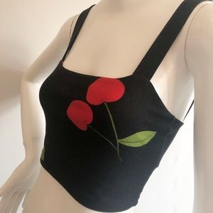 Square Neck Crop Top